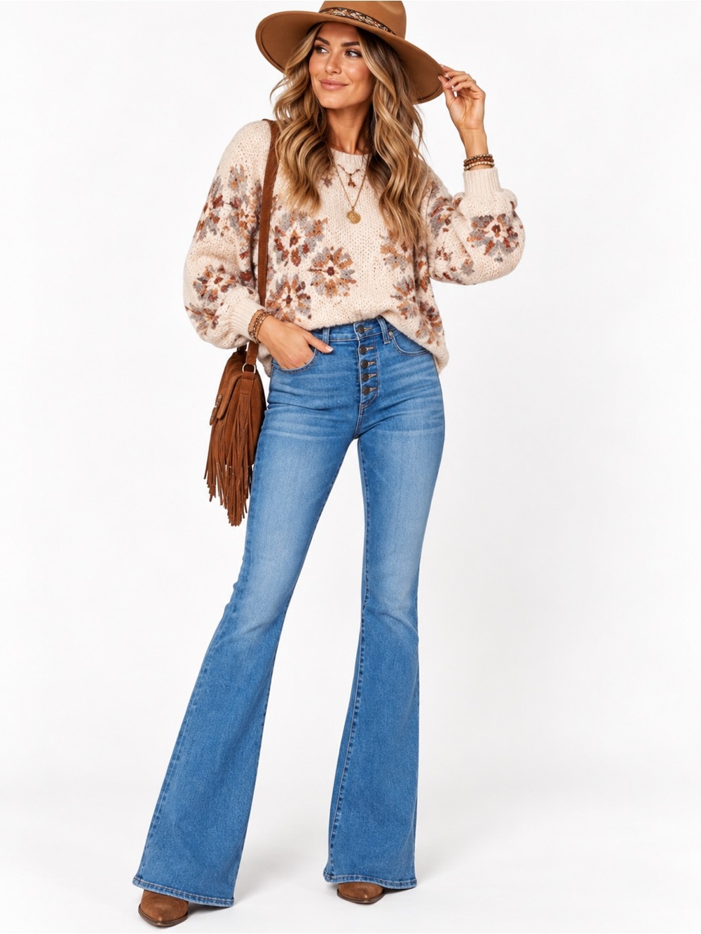Veronica Beard | Beverly High Rise Skinny Flare Jeans Dawn Blue Size 30 GUC